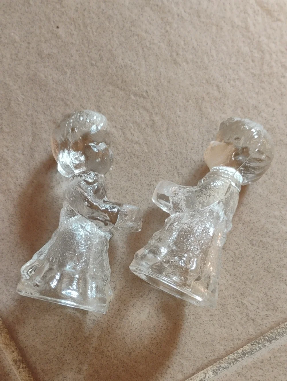 ✨ SPARKLING STAR PAIR HEAVY CRYSTAL VERSATILE CANDLE HOLDERS EVC